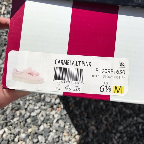 Sam Edelman Circus Carmela pink barbiecore pom poms flats 6.5 - Picture 5 of 5